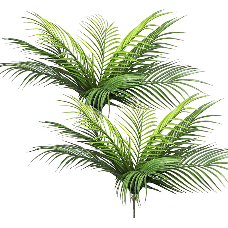 Monstera Adansonii - 20.47in 9 Yapraklar Yapay Tropikal Bitkiler