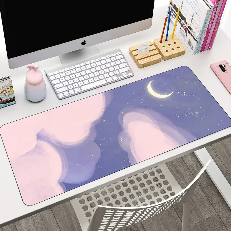 Tradescantia Purple - Mor Sevimli Bulut Oyun Mouse Pad'i