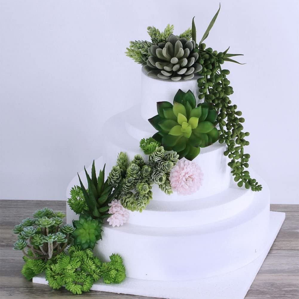 15 adet yapay etli bitkiler de - Echeveria Succulent incelemesi ve fiyatı